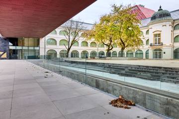 Courtyard of the Slovak National Gallery in Bratislava after reconstruction, which won in the category Buildings | photo: Slovak National Gallery