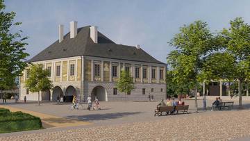 Transformation of the chateau in Velké Němčice into a community centre by Filip Rajman | visualization: author of the design