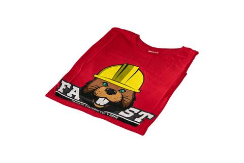 Red BEAVER T-shirt