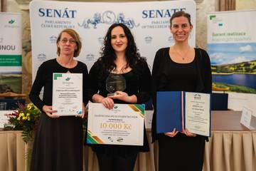 Zleva Ing. Eva Hyánková, Ph.D., Ing. Markéta Blatecká, Ing. Veronika Sobotková, Ph.D.