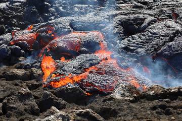 Ukázka provazové lávy.
